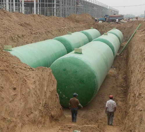 马鞍山61立玻璃钢化粪池隔油池如何安装承重