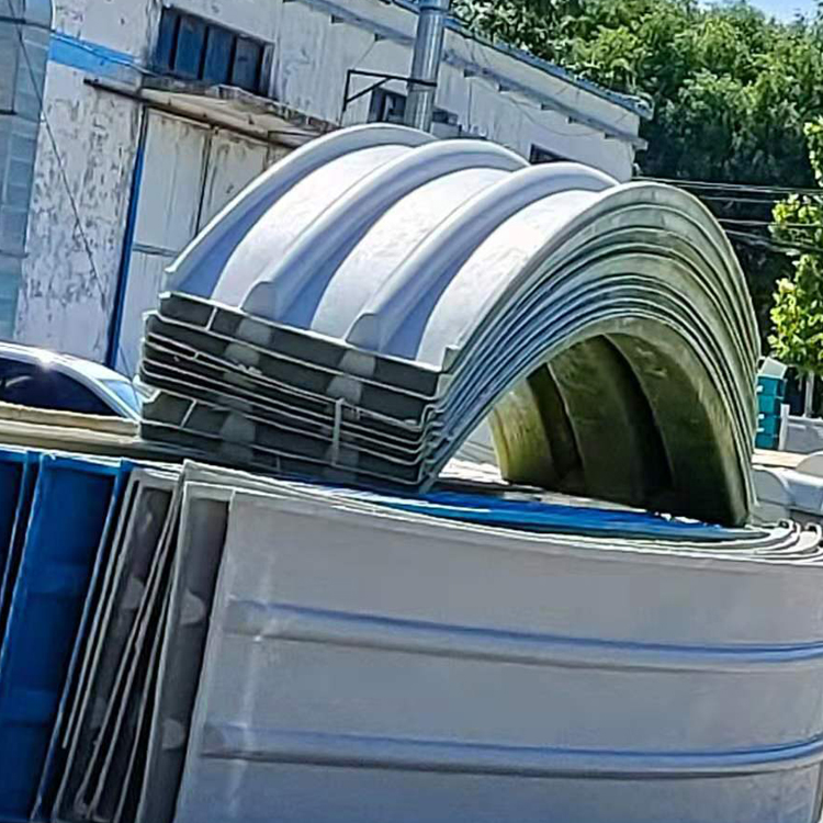 污水池盖板 玻璃钢拱形盖板 玻璃钢集气罩 污水处理加盖 - 河北光义环