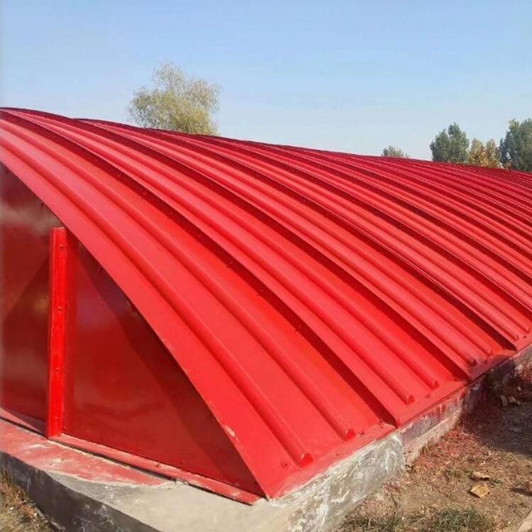 玻璃钢污水池拱形盖板 高效废气集气与除臭解决方案